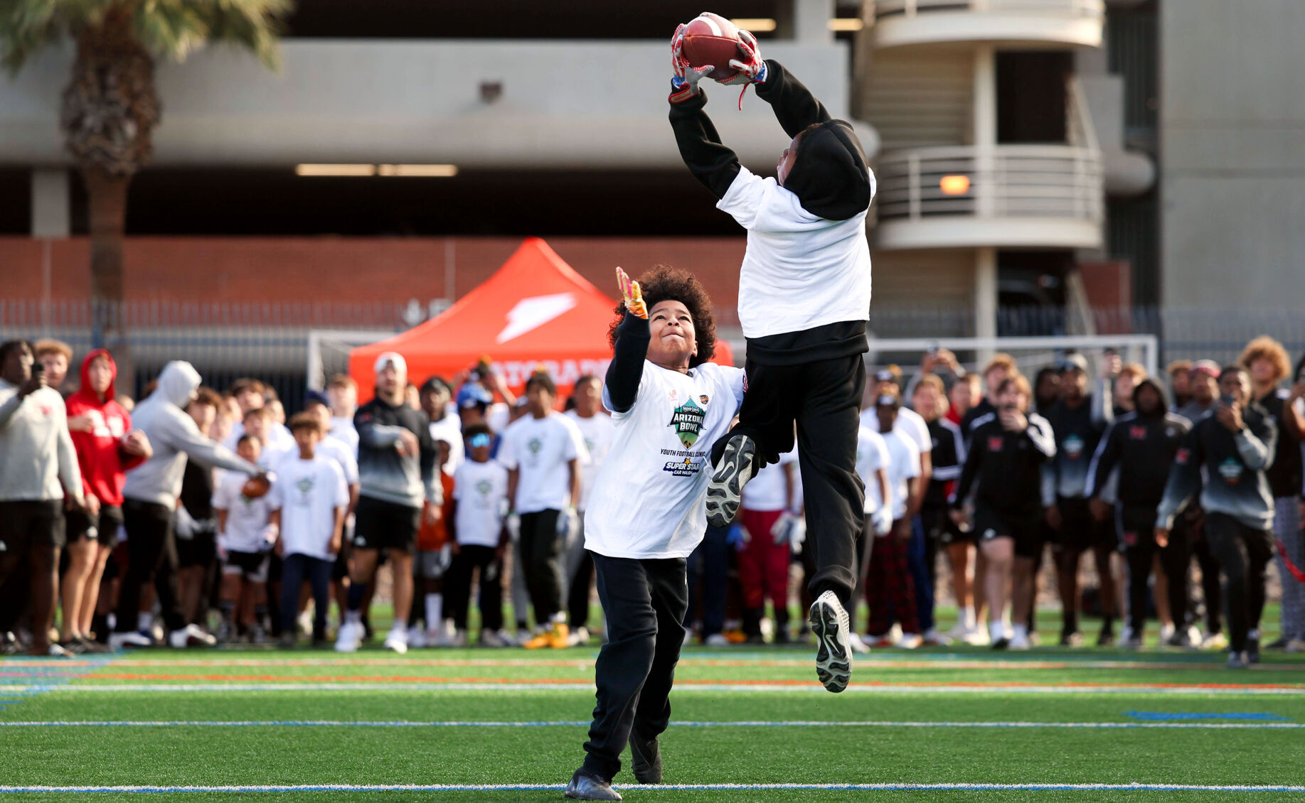 Snoop Dogg youth football clinic